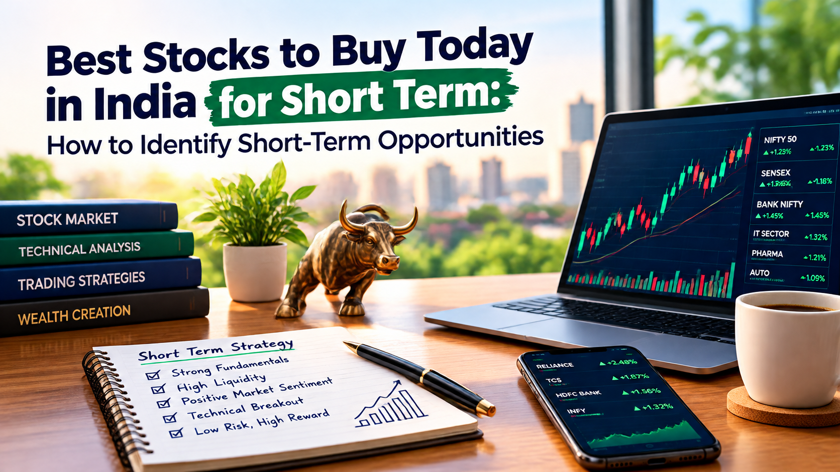 Best Stocks to Buy Today in India for Short Term